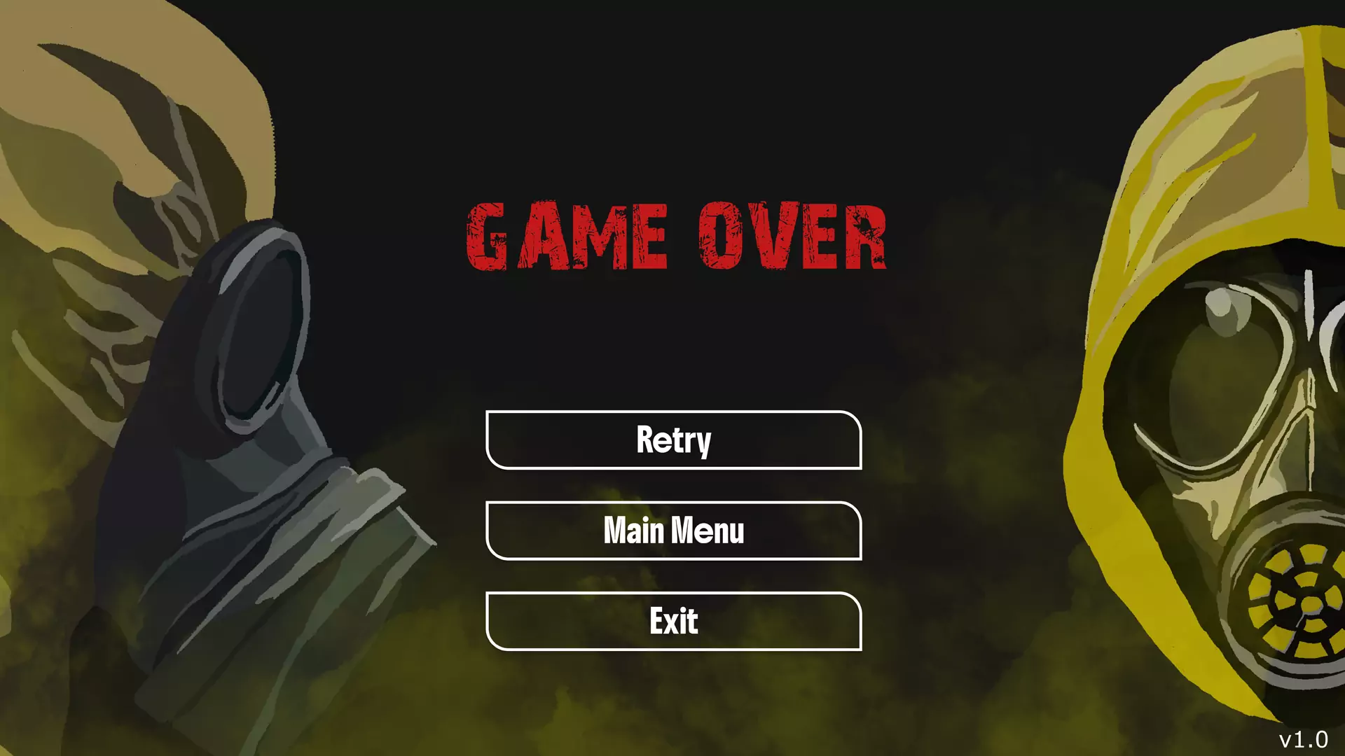 Game Over Screen