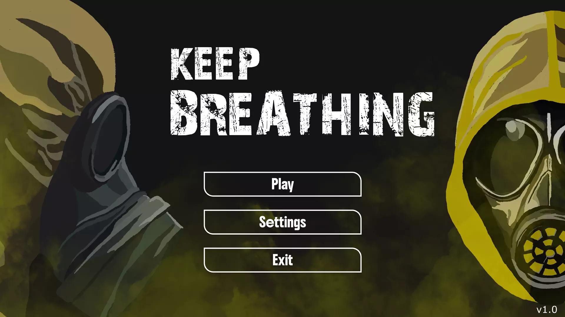 Keep Breathing Main menu Gameplay Screenshot