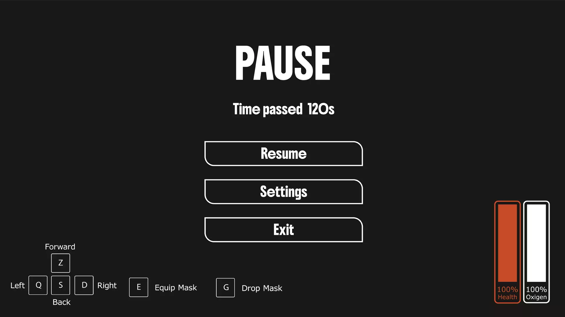 Pause Menu UI